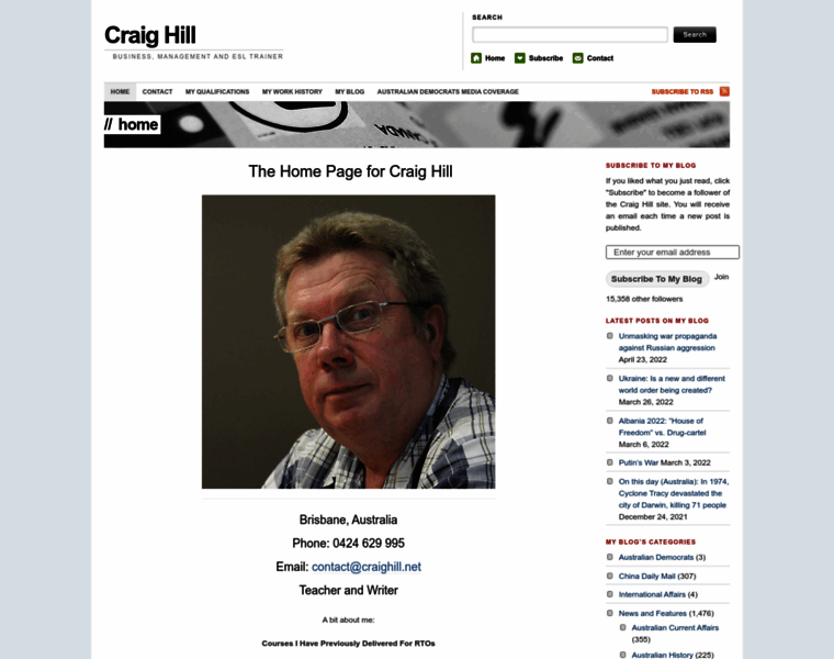 Craighill.net thumbnail