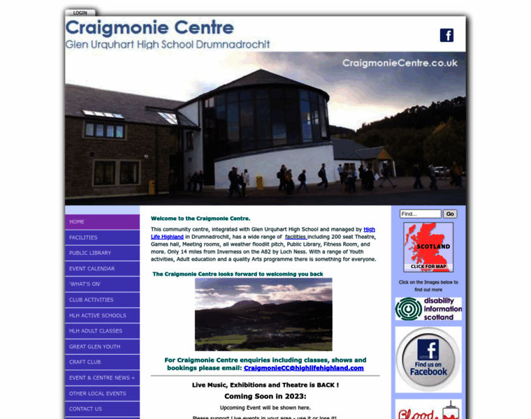 Craigmoniecentre.co.uk thumbnail