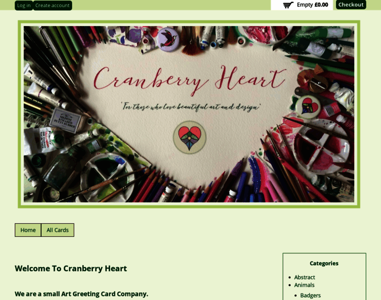 Cranberryheart.co.uk thumbnail