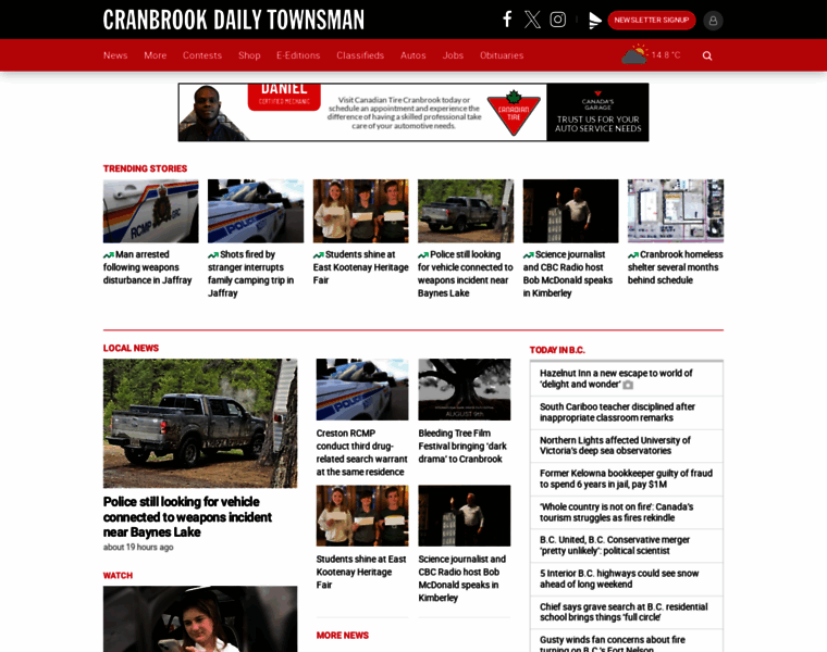 Cranbrooktownsman.com thumbnail