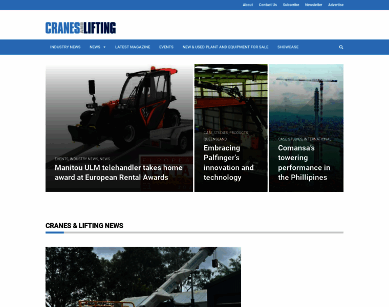 Cranesandlifting.com.au thumbnail