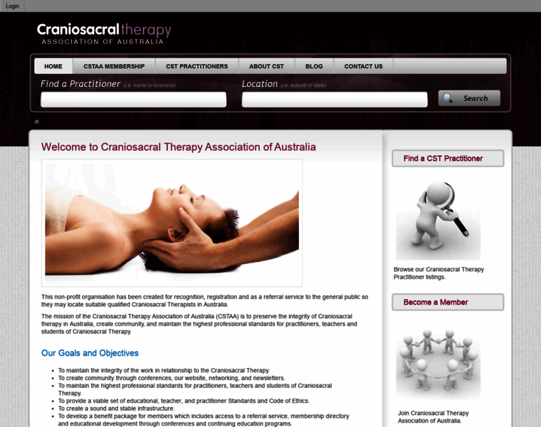 Craniosacraltherapy.org.au thumbnail
