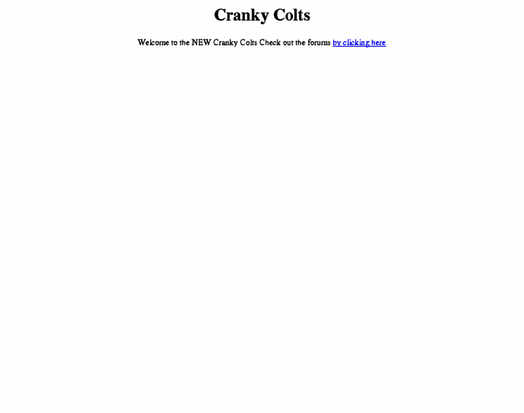 Cranky-colts.com thumbnail