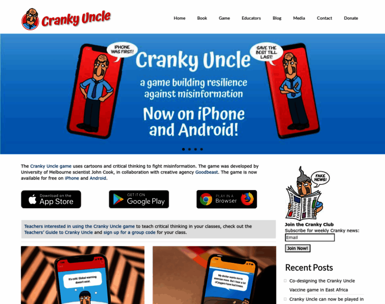 Crankyuncle.com thumbnail
