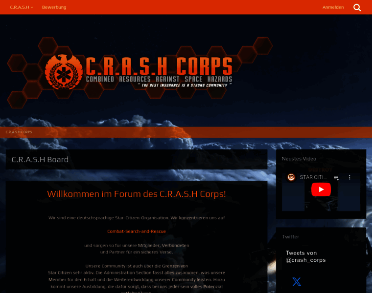 Crashcorps.space thumbnail