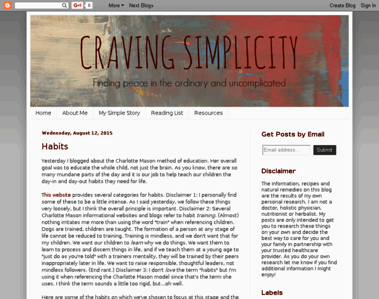 Cravingsimplicity.com thumbnail