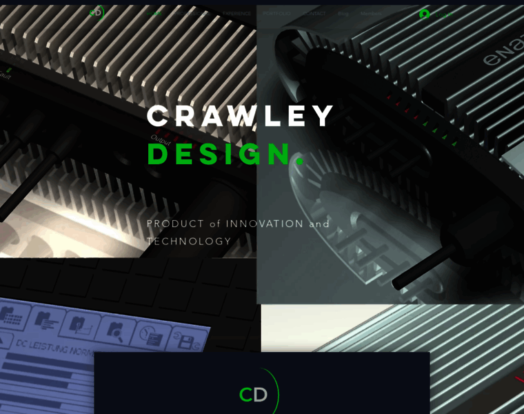 Crawleydesign.com thumbnail