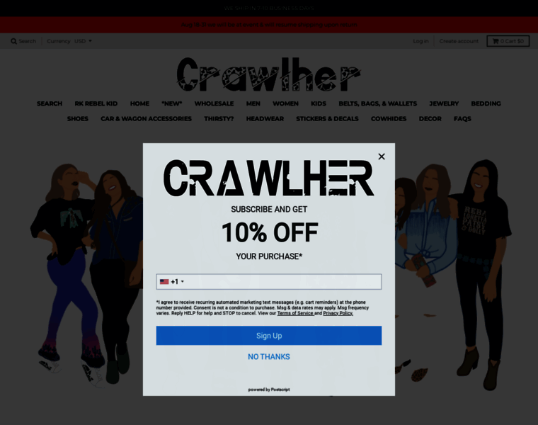 Crawlhers.com thumbnail
