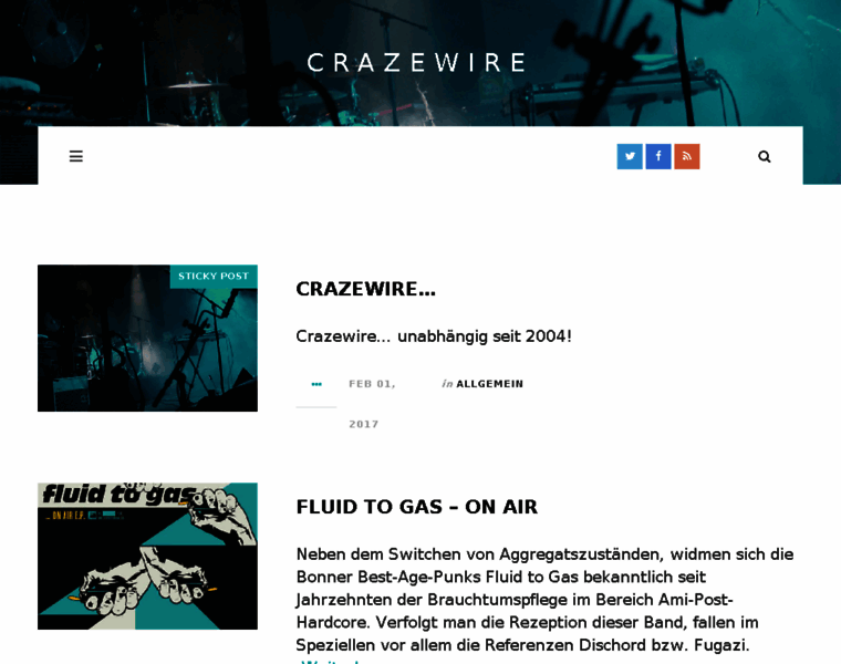 Crazewire.de thumbnail