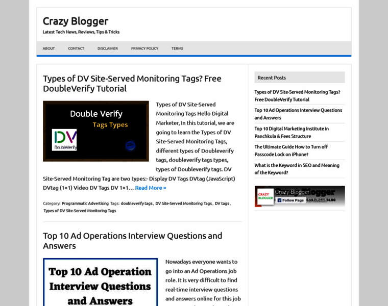 Crazyblogger.in thumbnail