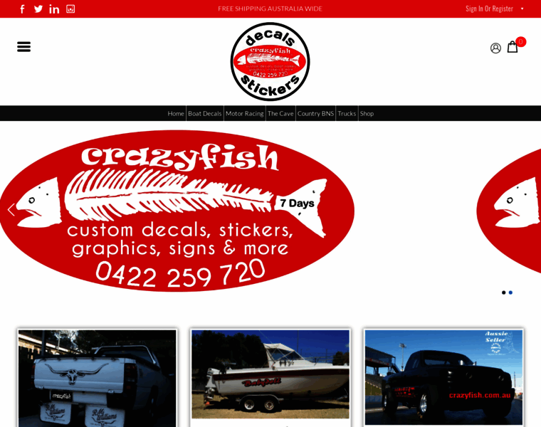 Crazyfish.com.au thumbnail