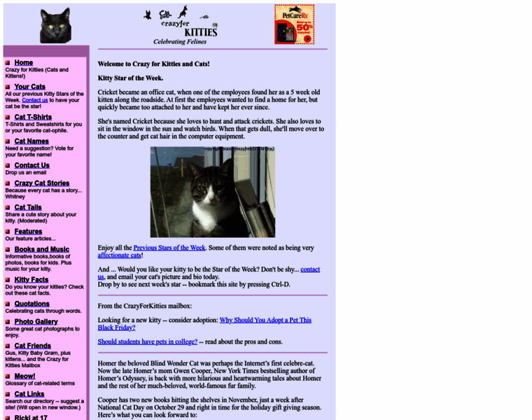 Crazyforkitties.com thumbnail Crazyforkitties.com thumbnail