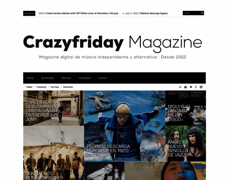 Crazyfriday-magazine.com thumbnail
