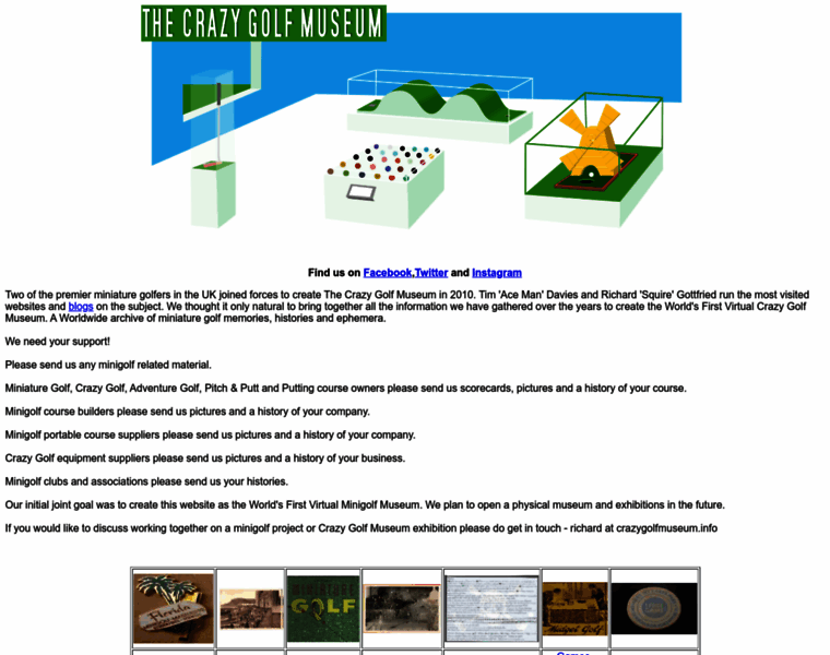 Crazygolfmuseum.info thumbnail