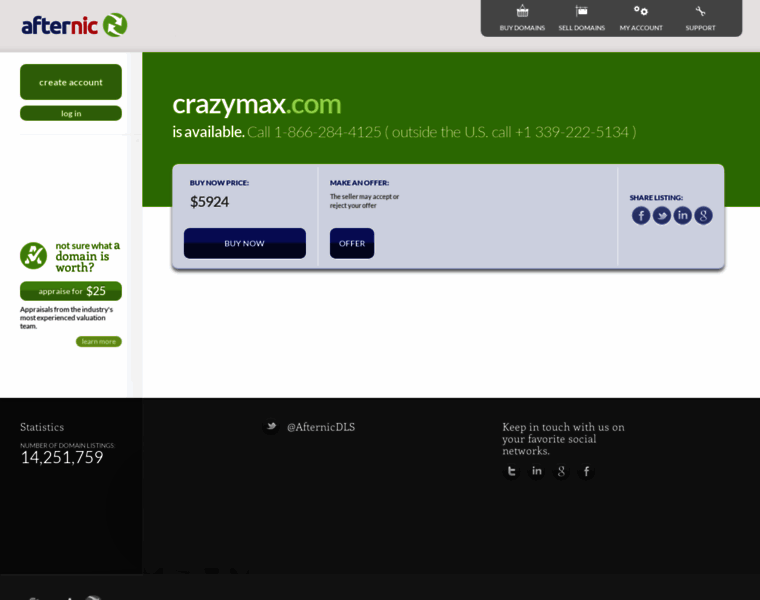 Crazymax.com thumbnail