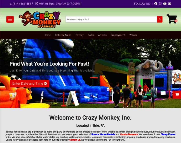 Crazymonkeyerie.com thumbnail