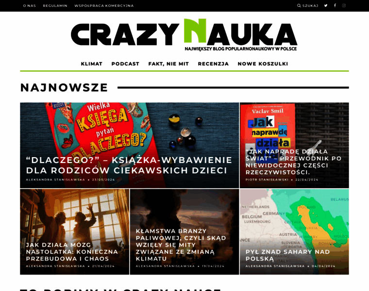 Crazynauka.pl thumbnail