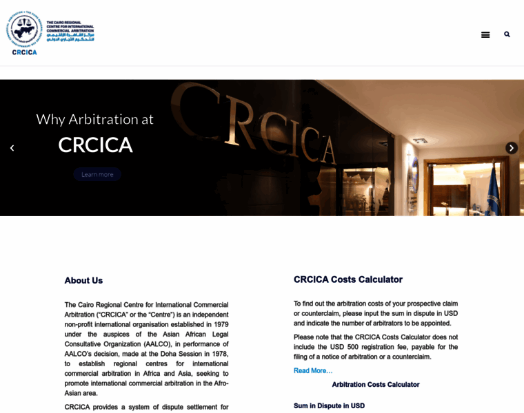 Crcica.org.eg thumbnail