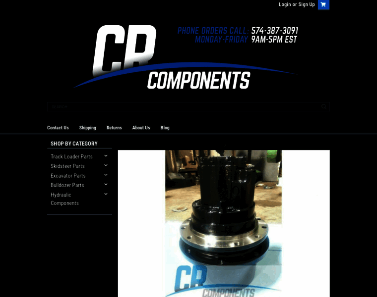 Crcomponents.com thumbnail