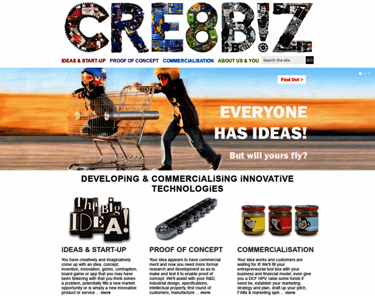 Cre8biz.com.au thumbnail