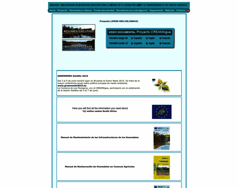 Creamagua.com thumbnail