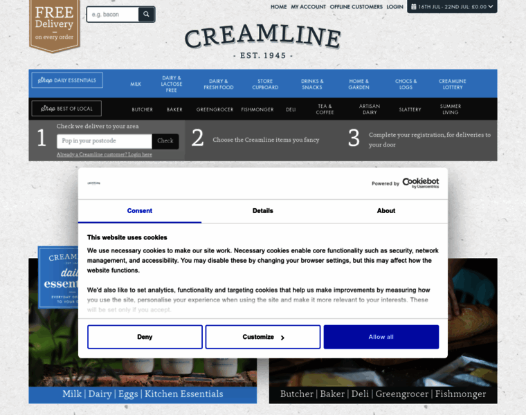 Creamline.co.uk thumbnail