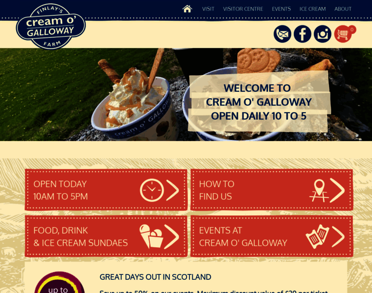 Creamogalloway.co.uk thumbnail