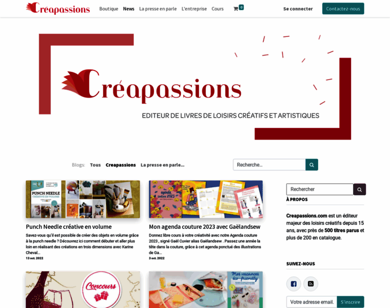 Creapassions.com thumbnail