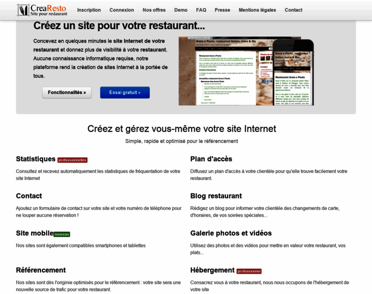 Crearesto.fr thumbnail