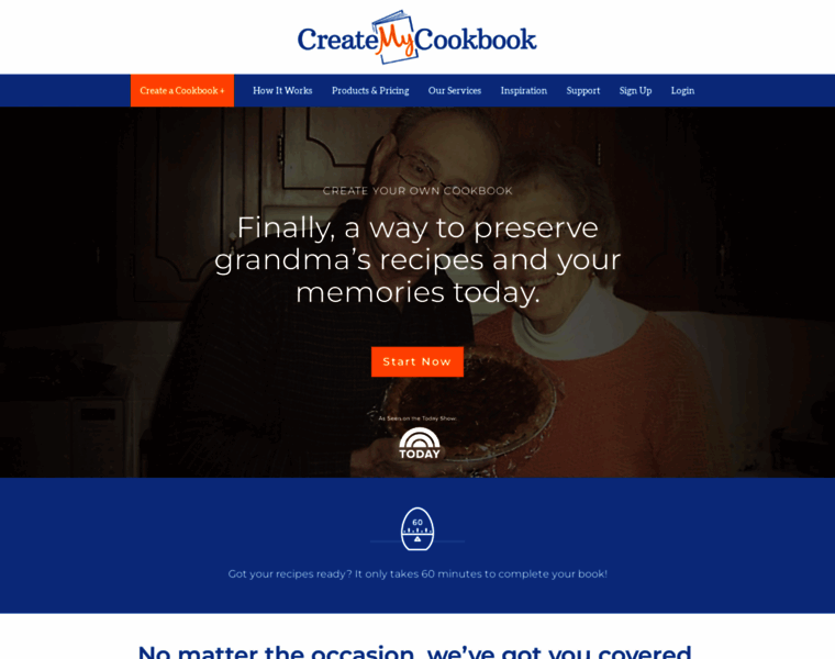 Createmycookbook.com thumbnail