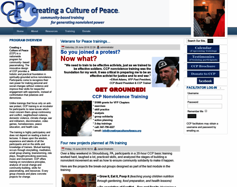 Creatingacultureofpeace.org thumbnail