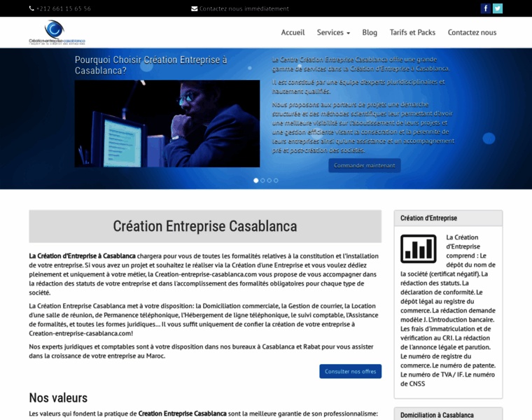 Creation-entreprise-casablanca.com thumbnail