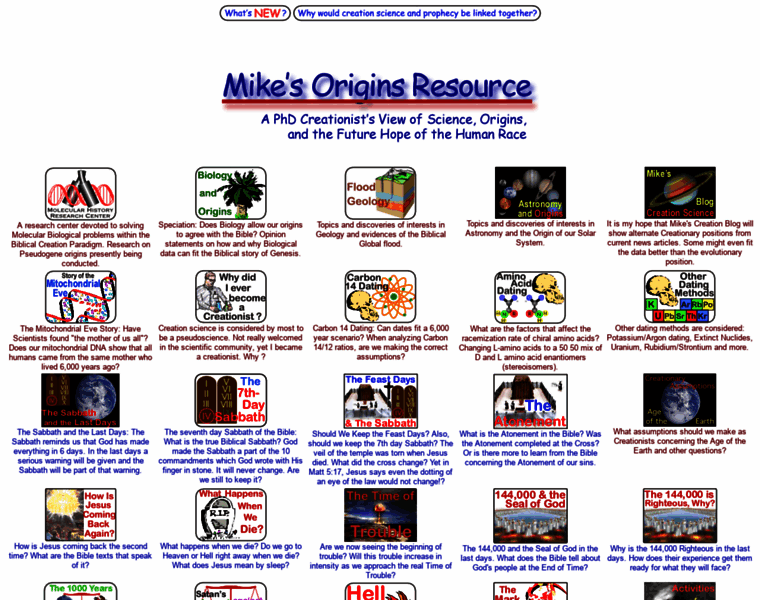 Creation-science-prophecy.com thumbnail