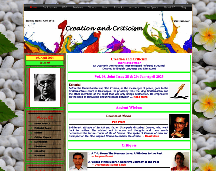 Creationandcriticism.com thumbnail