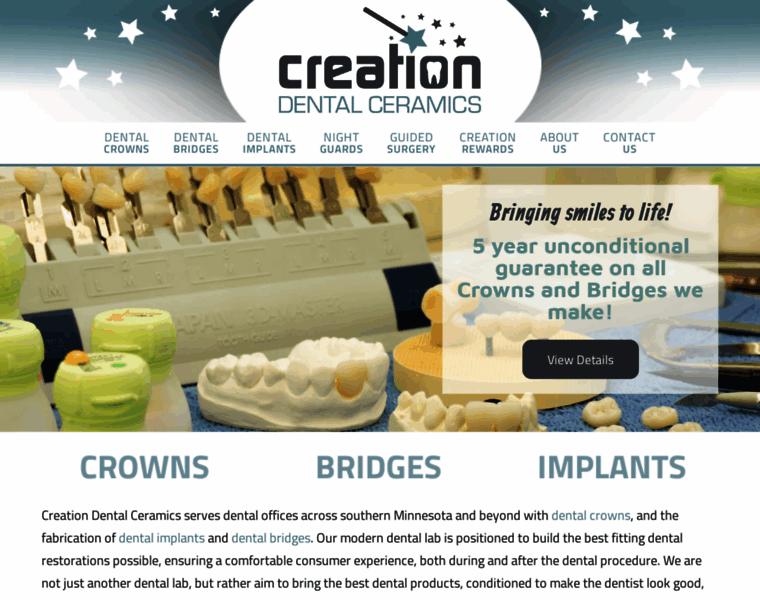 Creationdentalcrowns.com thumbnail