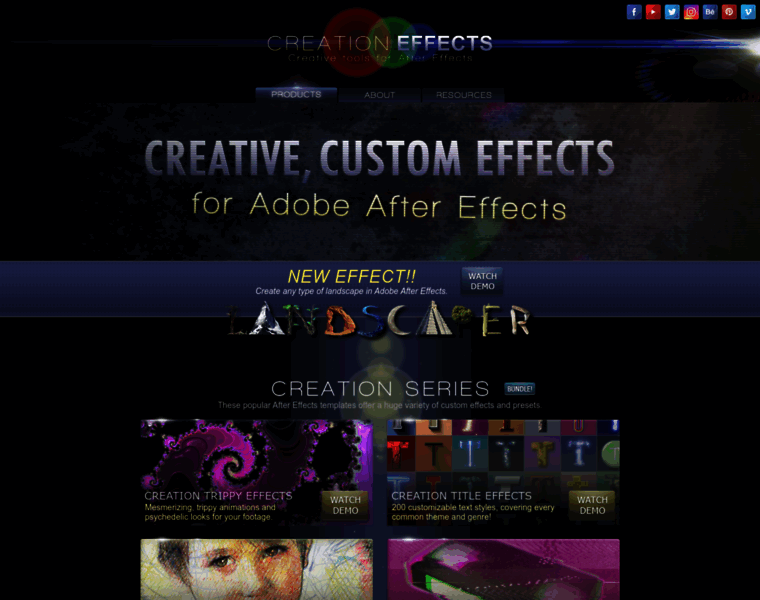 Creationeffects.com thumbnail
