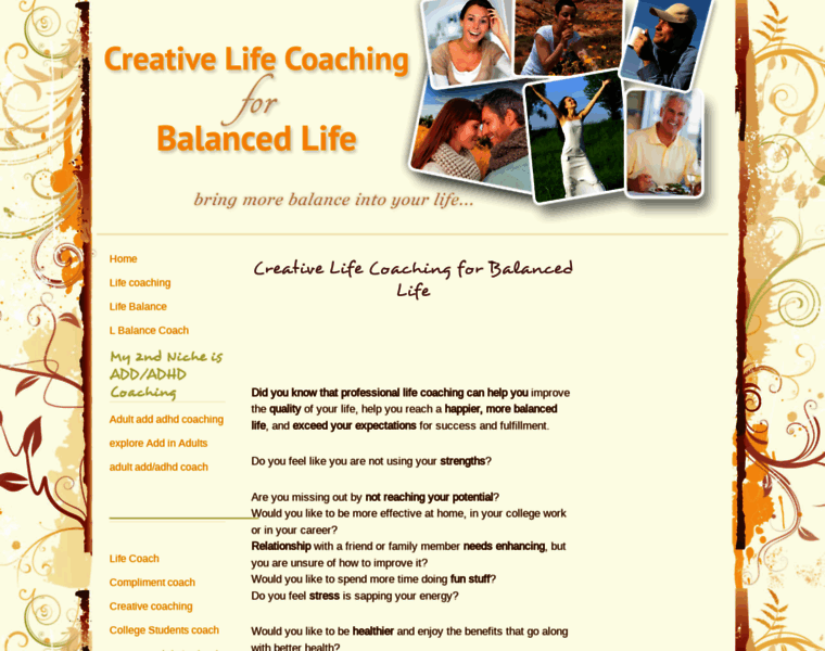 Creative-life-coaching-for-balanced-life.com thumbnail