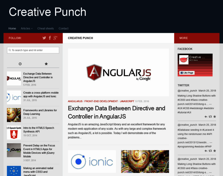 Creative-punch.net thumbnail