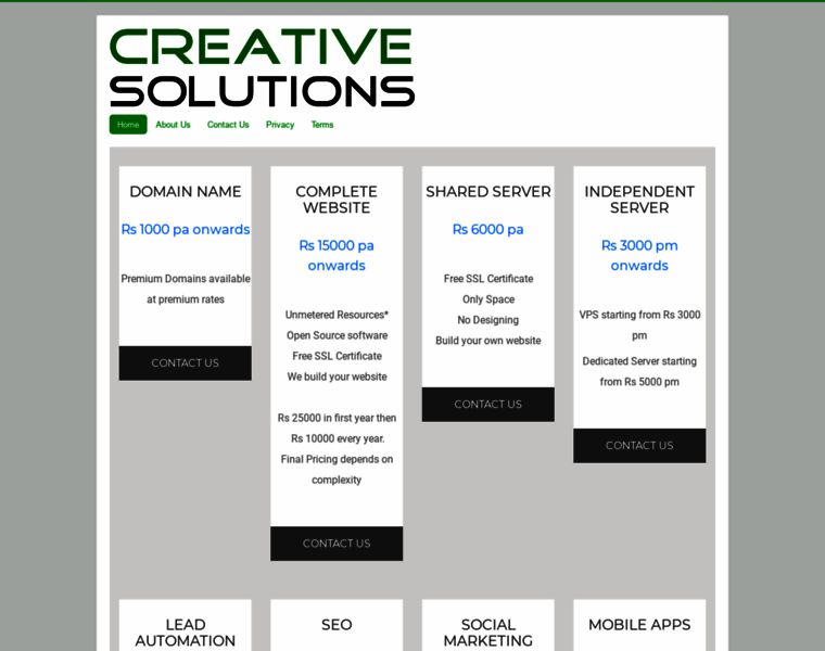 Creative-solutions.co.in thumbnail