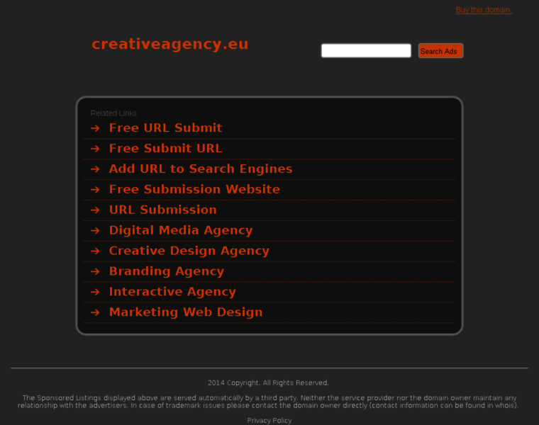 Creativeagency.eu thumbnail