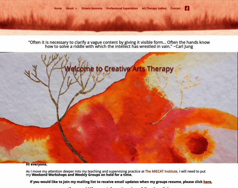 Creativeartstherapy.com.au thumbnail