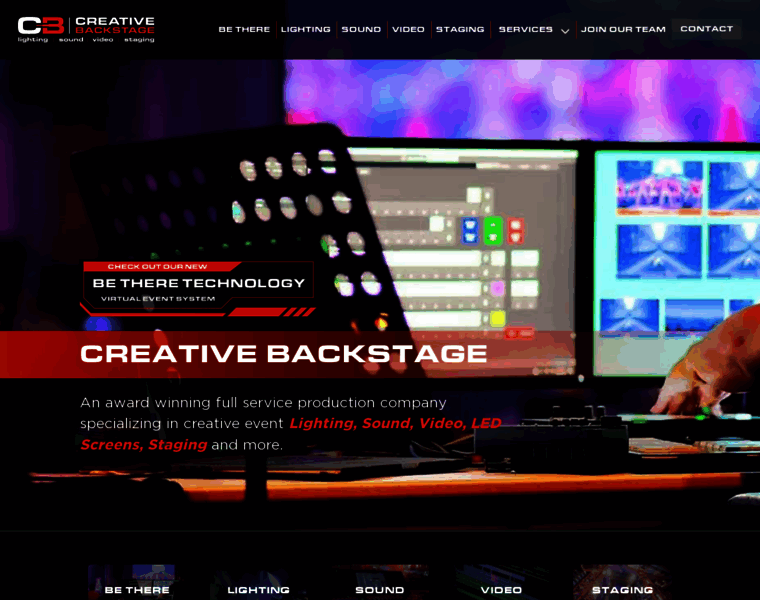 Creativebackstage.com thumbnail
