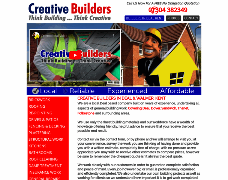 Creativebuilders.co.uk thumbnail