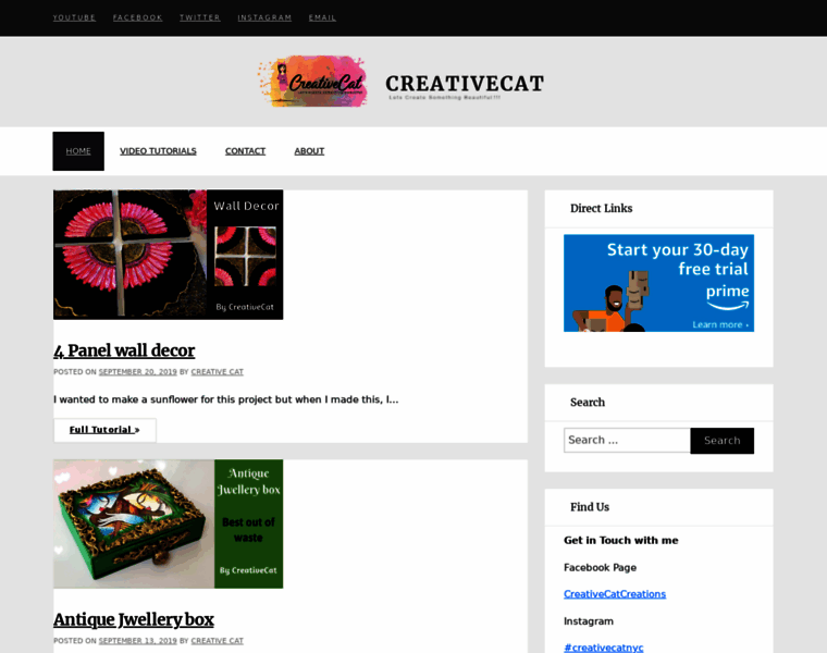 Creativecatcraft.com thumbnail