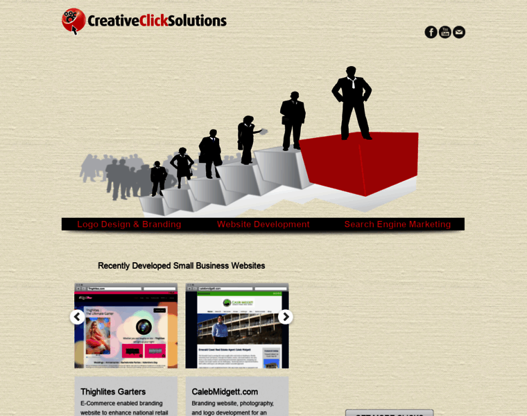 Creativeclicksolutions.com thumbnail
