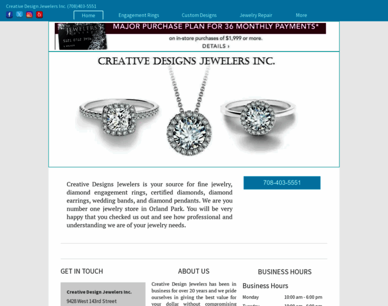 Creativedesignsjewelry.com thumbnail