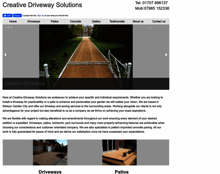 Creativedrivewaysolutions.co.uk thumbnail Creativedrivewaysolutions.co.uk thumbnail