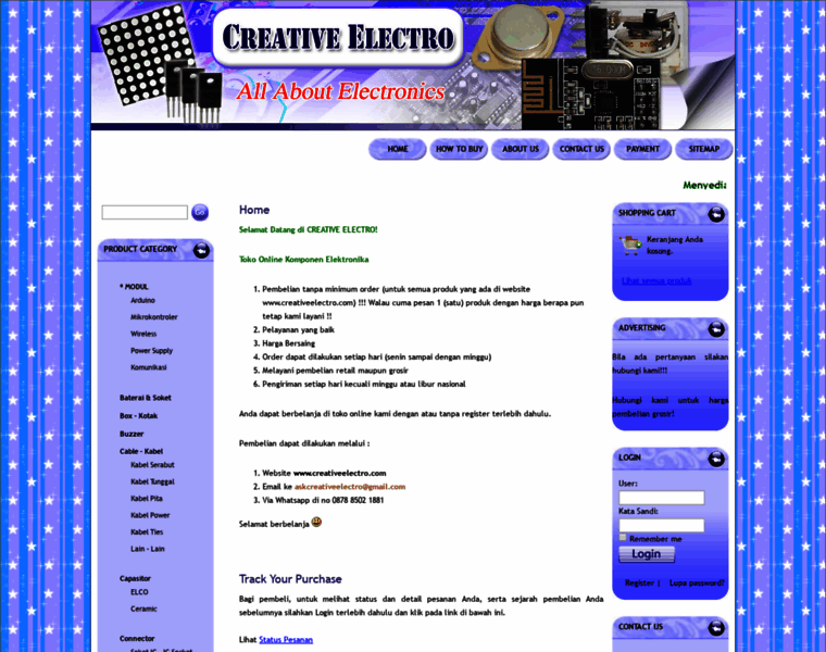Creativeelectro.com thumbnail