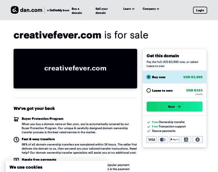 Creativefever.com thumbnail
