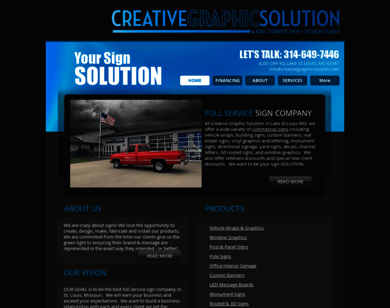 Creativegraphicsolution.com thumbnail